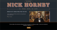 Desktop Screenshot of nickhornbyofficial.com